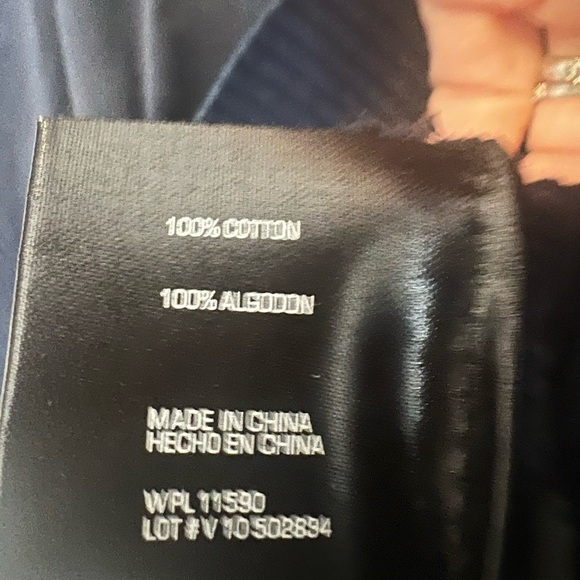 NWT Weatherproof 1/4 Zip PulloverNavy Blue Mens Sweater size XL - Picture 4 of 13